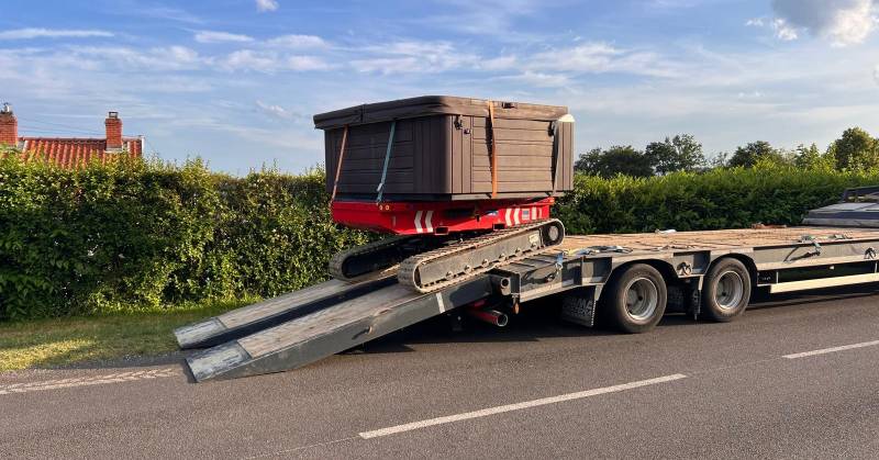 Déplacement d'un SPA à Vonnas dans l'Ain (01)