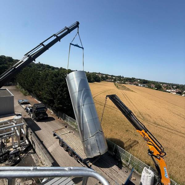 Manutention de silos en région Rhône-Alpes