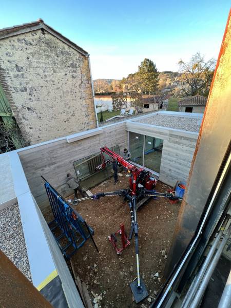 Location d'une MINI GRUE KEGIOM SPYDER 350 à Lyon