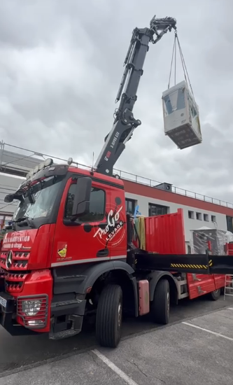 grutage de groupe climatisation Villefranche sur Saône