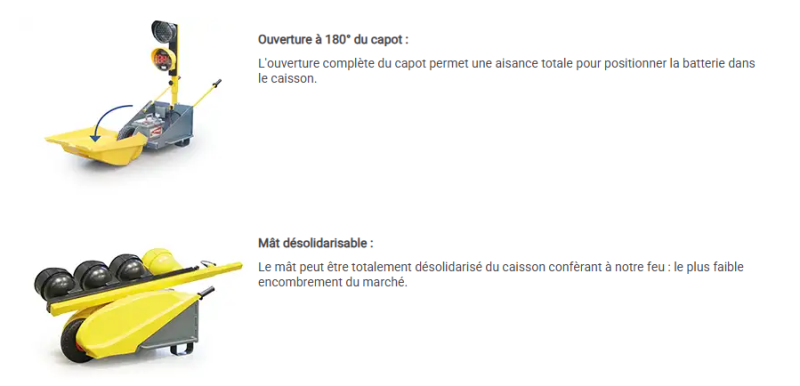 Louer des feux de travaux pour vos chantiers autour de Lyon