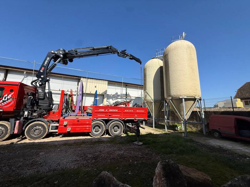 Manutention de silos en région Rhône-Alpes