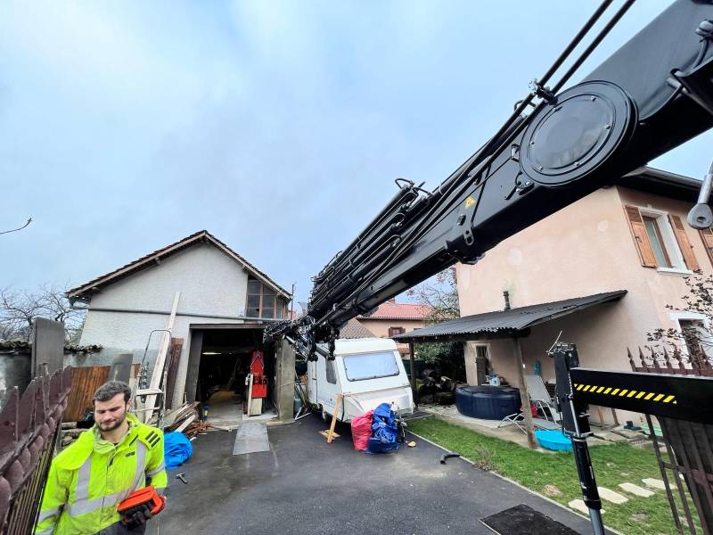 Manutention de machines outils à Saint-Chef (38)