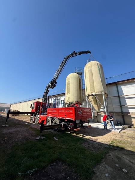 Manutention de silos en région Rhône-Alpes