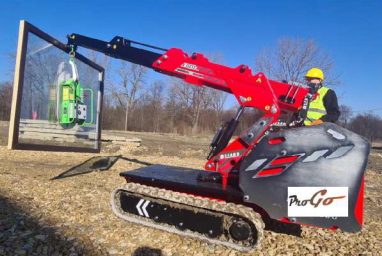 Location d'une MINI GRUE ELECTRIQUE sur chenilles pick and carry - XM800