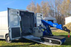 Location d'une MINI GRUE ELECTRIQUE sur chenilles pick and carry - XM800