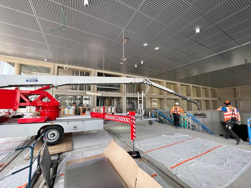 Location d'une GRUE KLAAS K400 Rhx avec opérateur en région Rhône-Alpes