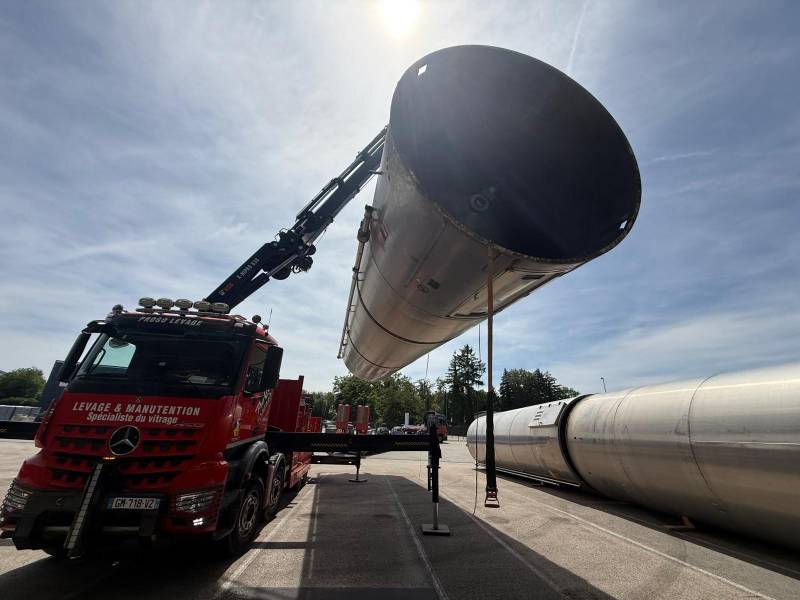 Manutention de silos en région Rhône-Alpes
