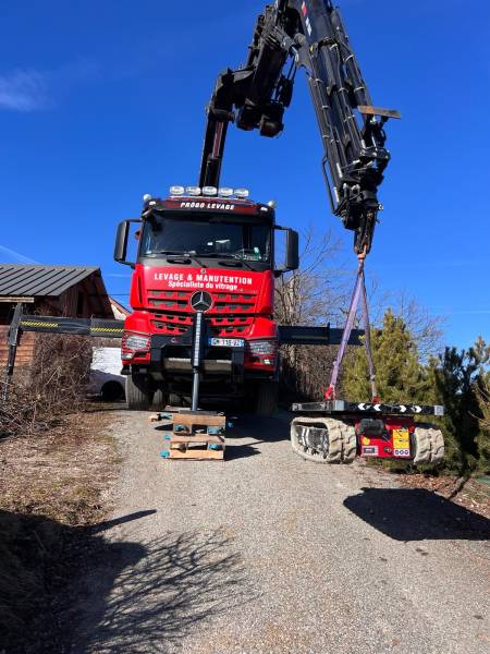 Louer un TRANSPORTEUR SUR CHENILLES TC1 pour votre chantier