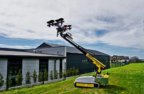 Location d'un ROBOT A VITRAGES SUR CHENILLES XRG800 pour terrains difficiles en Rhône-Alpes